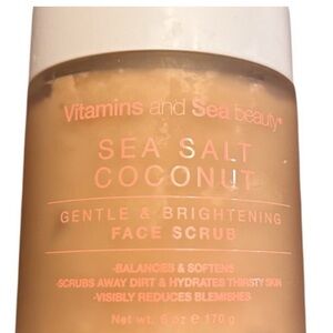 Vitamins and Sea Beauty Sea Salt Coconut Face Scrub